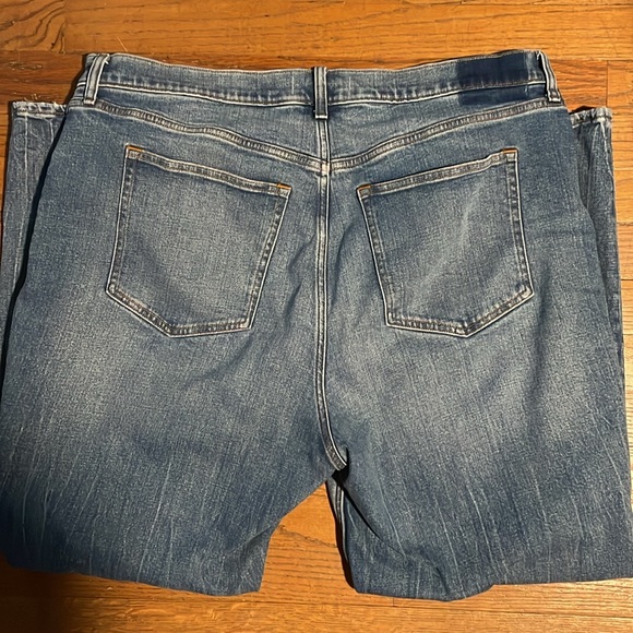 Abercrombie & Fitch ankle straight ultra high rise jeans - Picture 4 of 4